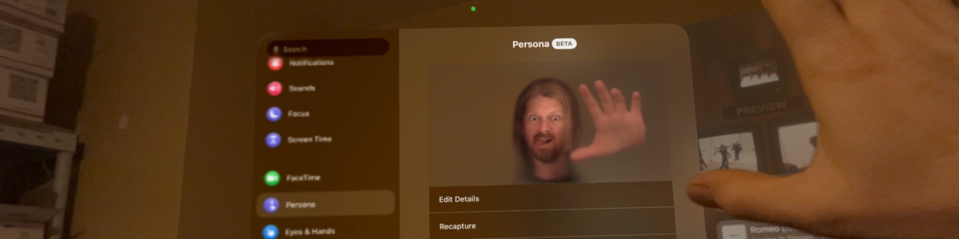 Nathan Brewer — Vision Pro Persona